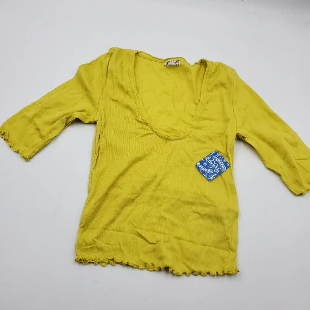 Free People Up Late Crop Top & Shorts Pajamas Size S - Picture 6 of 8